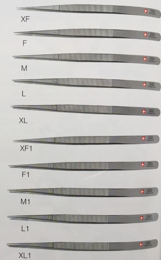 瑞士无锁宝石镊子
